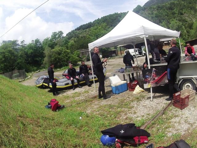 Guisane Briançon river rafting