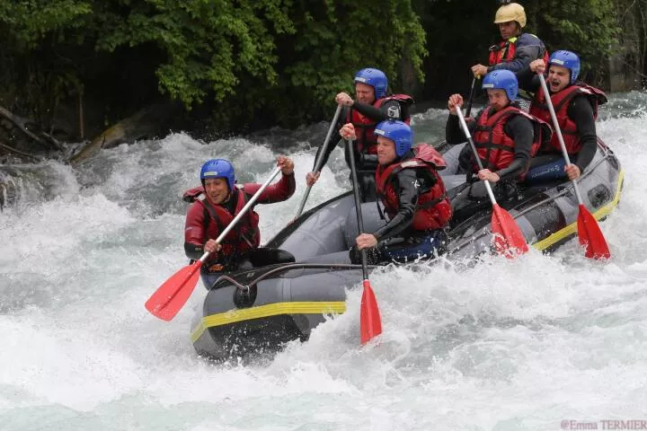 Rafting eau vive 3 rivières