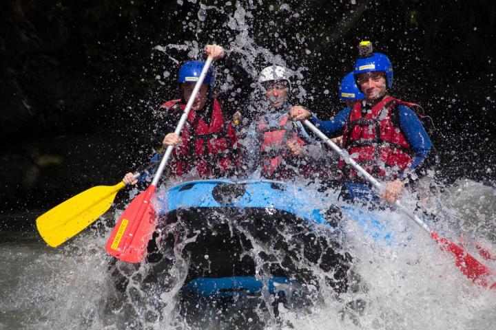 second day of rafting : the guil river