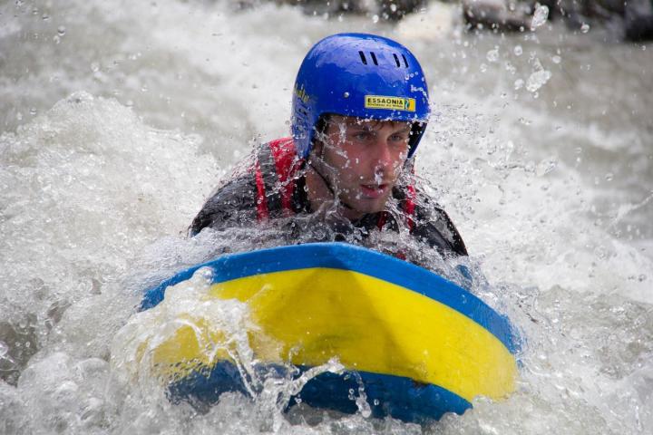 4 breath-taking kilometers hydrospeed course