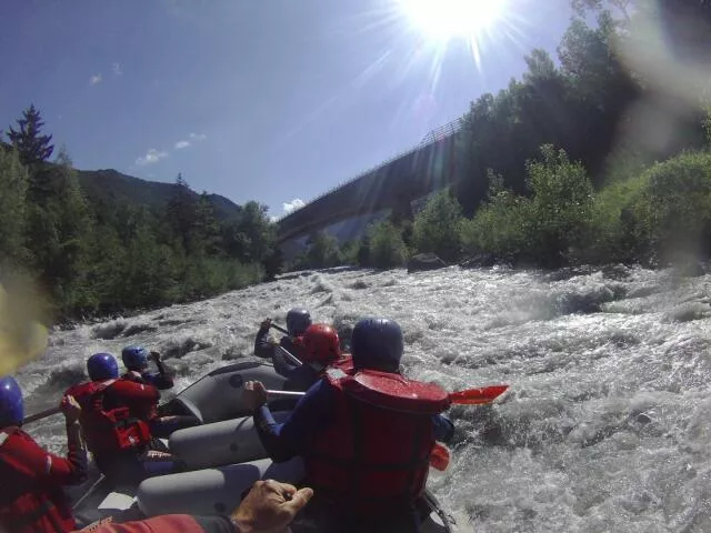 Journée spécial de rafting sur Dora Baltea