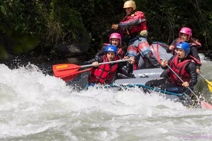 Souvenirs inoubliables en rafting