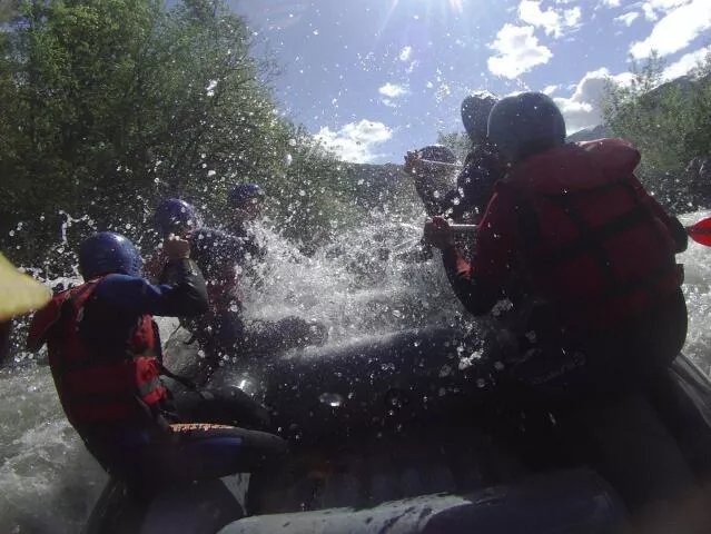 A la recherche de sensations en rafting