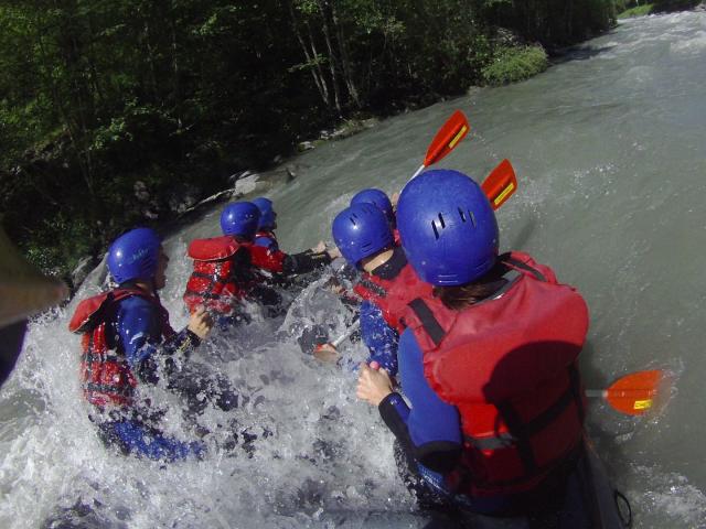 2 days of rafting on 2 rivers