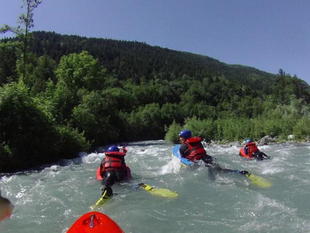 hydrospeed and rafting performance