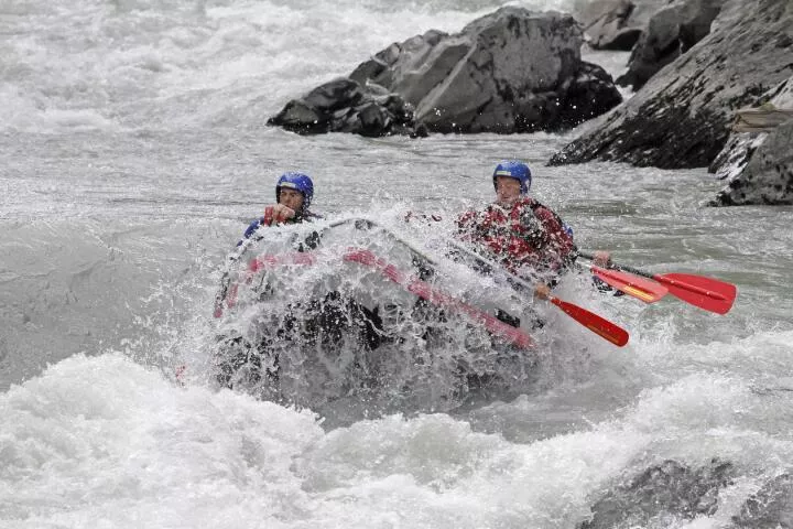 rafting sur 2 jours