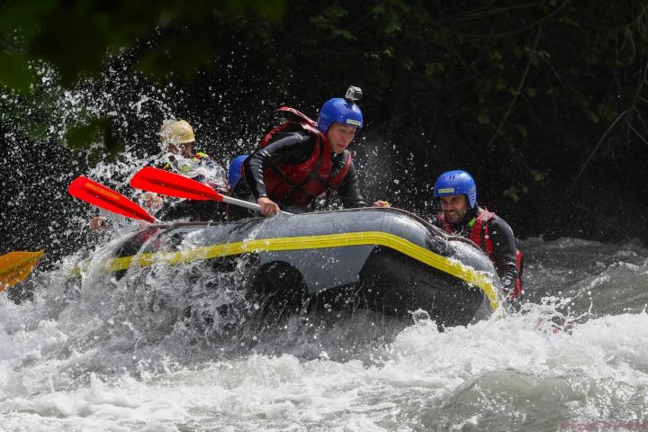 Intense sensations on isere river