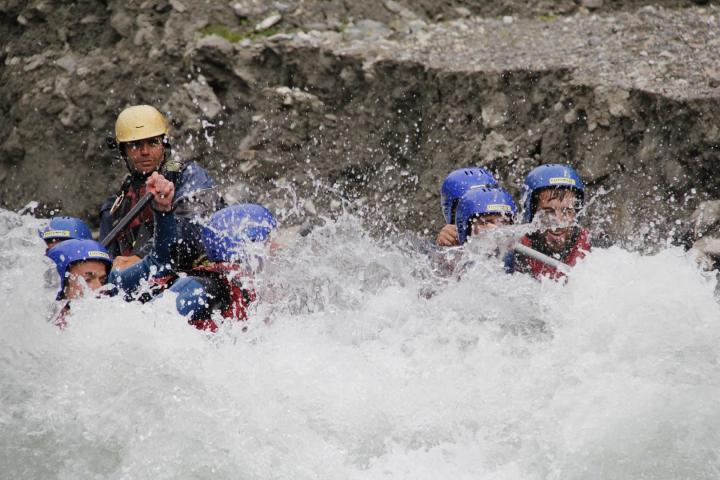 Magnificient experience rafting 