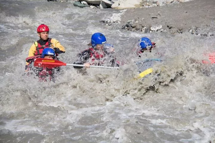 Véritable expédition rafting italie