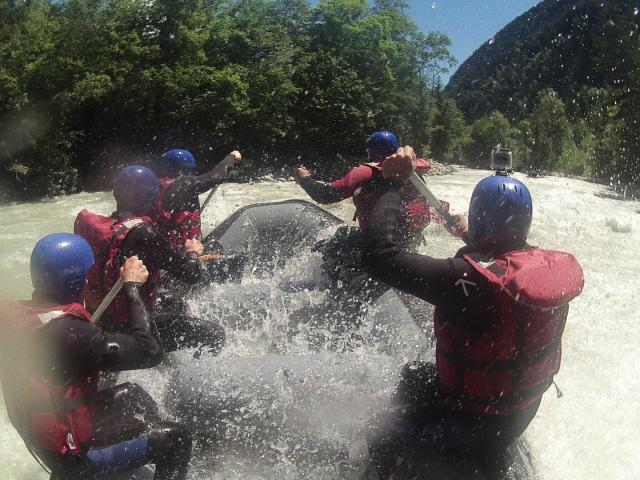White water rafting in Briançon
