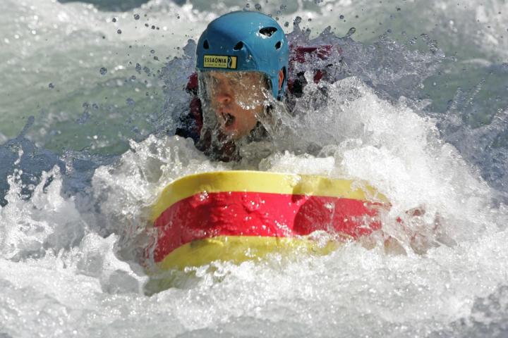 Test the extreme version of hydrospeed