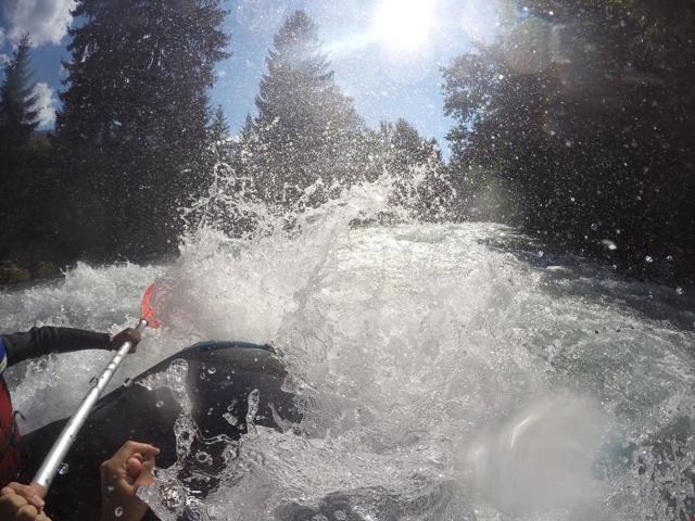 Extreme feelings on rafting