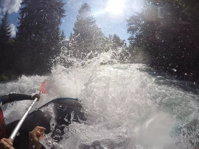 Extreme feelings on rafting