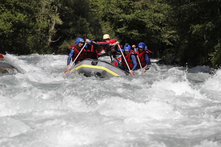 Rafting for sportive people