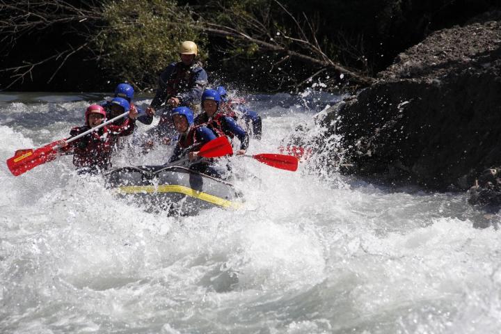 Southern Alps in rafting