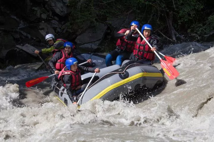 Rafting intense et sensationnel