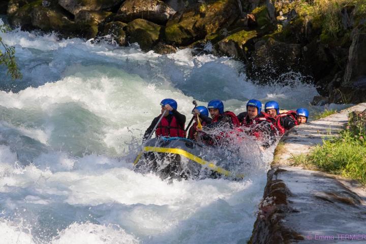 Sportive rafting