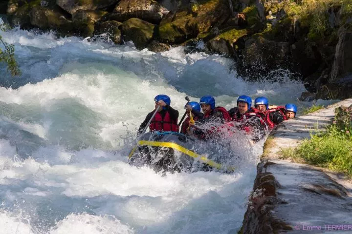 Sportive rafting
